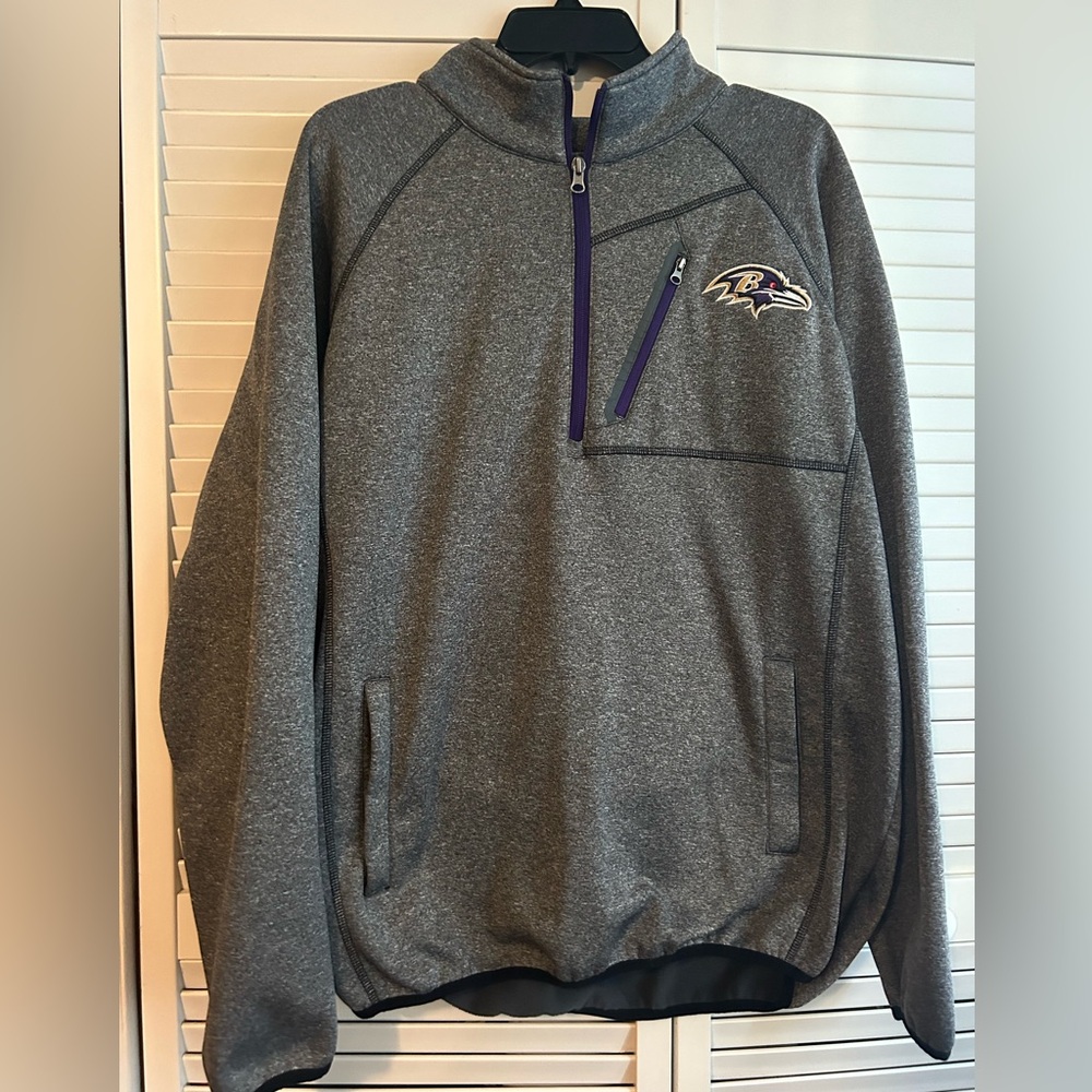 Men’s Baltimore Ravens AL 1/4 zip fleece